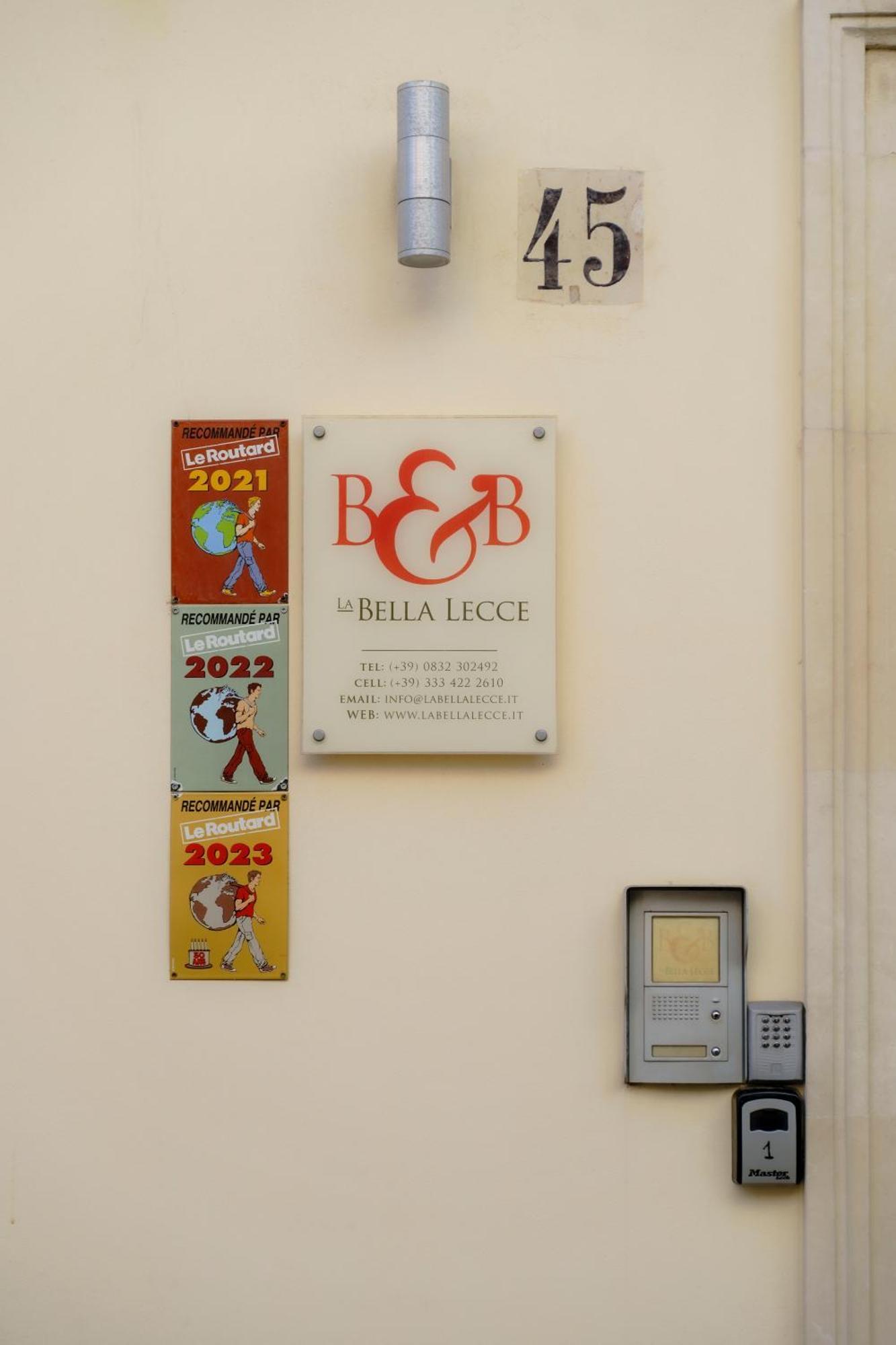 La Bella Lecce B&B Eksteriør bilde